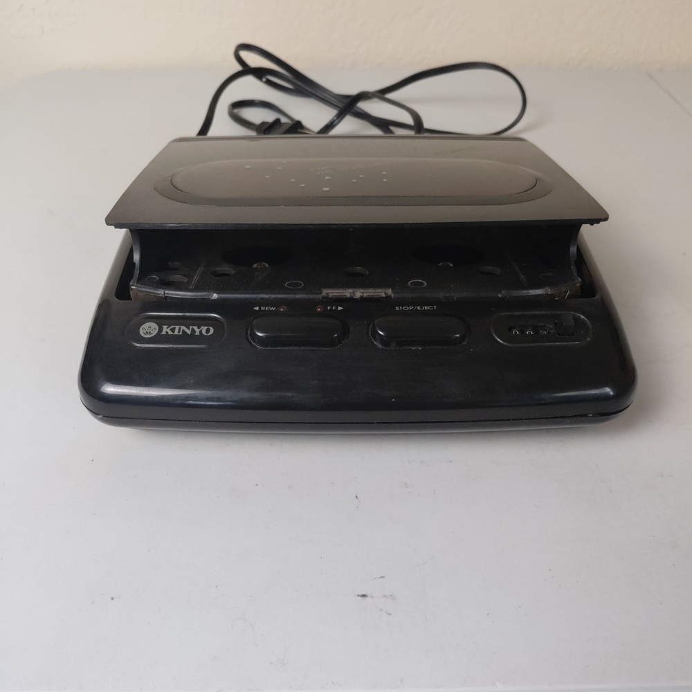 Kinyo Black VHS Rewinder- Tested